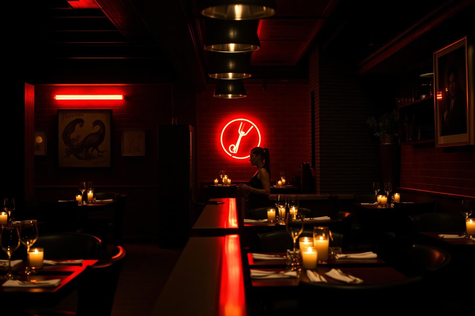 A busy restaurant in the evening while the VIO voice assistant answers incoming calls